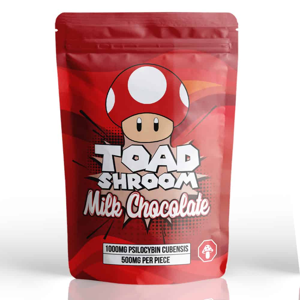 Toad Shroom Milk Chocolate Bar 1000mg